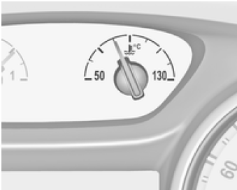 Indicatore della temperatura del liquido di raffreddamento del motore