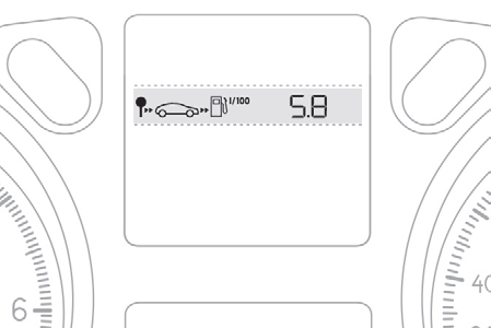 Display sul quadro strumenti