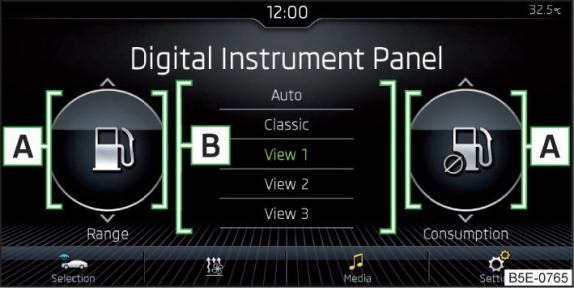 Impostare le opzioni di preselezione nell’Infotainment